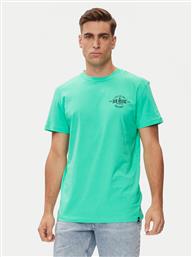 T-SHIRT CHAIN GANG TSS ADYZT05348 ΠΡΑΣΙΝΟ REGULAR FIT DC SHOES
