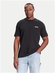T-SHIRT PATCH IT EDYKT03534 ΜΑΥΡΟ STANDARD FIT DC SHOES