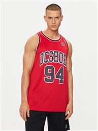 TANK TOP SHY TOWN JERSEY ADYKT03230 ΚΟΚΚΙΝΟ REGULAR FIT DC SHOES