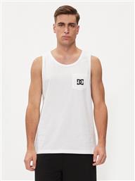 TANK TOP STAR POCKET TT ADYZT05378 ΛΕΥΚΟ REGULAR FIT DC