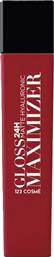 LIP GLOSS MAXIMIZER HYALURONIC A, 4,5GR BURGUNDY 12242B-5 - - NJ-12242B-5 DDONNA COSMETICS