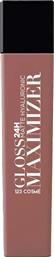 LIP GLOSS MAXIMIZER HYALURONIC A, 4,5GR CINNABAR 12242B-2 - - NJ-12242B-2 DDONNA COSMETICS