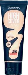 MAKE UP HIGH COVER FOUNDATION-FOND DE TEINT B 80GR NO 02 13139B-2 - - NJ-13139B-2 DDONNA COSMETICS