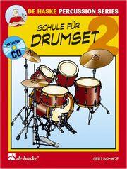 DE HASKE - SCHULE FUR DRUMSET 2 (BK/CD)