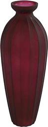 ΔΙΑΚΟΣΜΗΤΙΚΟ ΒΑΖΟ 788474 ΓΥΑΛΙΝΟ Φ11X29.5 CM - ΚΟΚΚΙΝΟ DECOSTAR