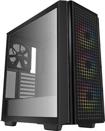 ΚΟΥΤΙ DESKTOP CG540 MIDI-TOWER E-ATX RGB - ΜΑΥΡΟ DEEPCOOL