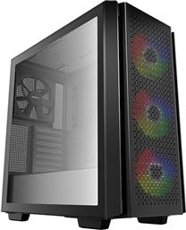 ΚΟΥΤΙ DESKTOP CG560 MIDI-TOWER E-ATX SIDE WINDOW RGB - ΜΑΥΡΟ DEEPCOOL από το PUBLIC