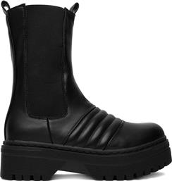 ΜΠΟΤΑΚΙΑ ΜΕ ΛΑΣΤΙΧΟ 12888-5-BLACK PU ΜΑΥΡΟ DEEZEE