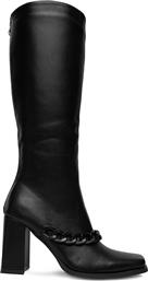 ΜΠΟΤΕΣ 7366 3-BLACK PU ΜΑΥΡΟ DEEZEE