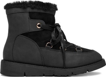 ΜΠΟΤΕΣ ΧΙΟΝΙΟΥ 17125-1-BLACK PU ΜΑΥΡΟ DEEZEE