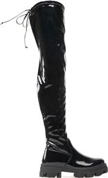 ΜΠΟΤΕΣ ΠΑΝΩ ΑΠΟ ΤΟ ΓΟΝΑΤΟ H2701-01 ΜΑΥΡΟ DEEZEE