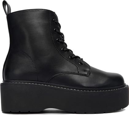 ΜΠΟΤΙΝΙΑ 12663-1 -BLACK PU ΜΑΥΡΟ DEEZEE