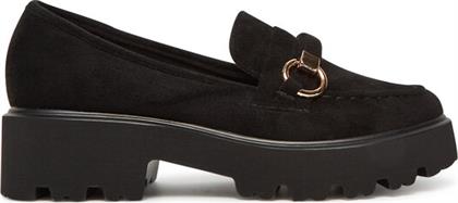 LOAFERS LE601-4 ΜΑΥΡΟ DEEZEE