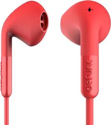 HANDSFREE ΑΚΟΥΣΤΙΚΑ D0043 INEAR STEREO HYBRID ΚΟΚΚΙΝΑ DEFUNC