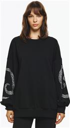 ΜΠΛΟΥΖΑ ΜΕ ΣΤΡΑΣ ΣΤΑ ΜΑΝΙΚΙΑ - ΜΑΥΡΟ DEJAVU