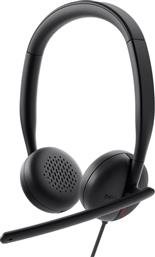 ΑΚΟΥΣΤΙΚΑ HEADSET WH3024 ΜΕ ΜΙΚΡΟΦΩΝΟ - ΜΑΥΡΟ DELL