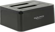 62661 USB 3.0 DUAL DOCKING STATION FOR 2 X SATA HDD / SSD WITH CLONE FUNCTION DELOCK