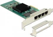 89946 PCI EXPRESS X4 CARD 4 X RJ45 GIGABIT LAN I350 DELOCK από το e-SHOP