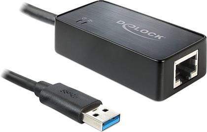ΑΝΤΑΠΤΟΡΑΣ ΔΙΚΤΥΟΥ USB 62121 USB 3.0 GIGABIT DELOCK