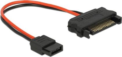 DELOCK CABLE SATA 15PIN ΣΕ SATA 6PIN, 10 CM