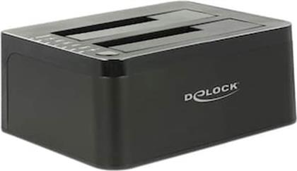 HDD DOCKING STATION - 2X SATA III, USB 3.0, CLONE DELOCK