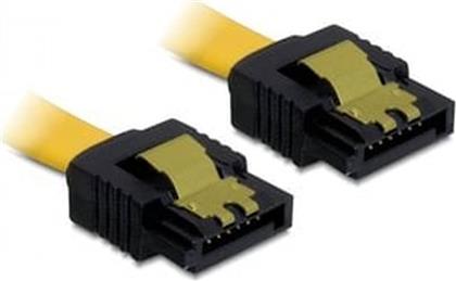 DELOCK ΚΑΛΩΔΙΟ SATA III 7-PIN ΣΕ 7-PIN 82477, METAL CLIP, 0.5M