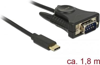 ΚΑΛΩΔΙΟ USB-C MALE ΣΕ RS232 9-PIN MALE - 1.8M DELOCK από το PUBLIC