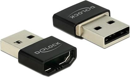 USB-A MALE - HDMI FEMALE (65680) DELOCK από το PUBLIC