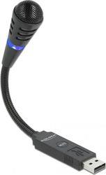 USB MICROPHONE WITH GOOSENECK AND MUTE BUTTON DELOCK