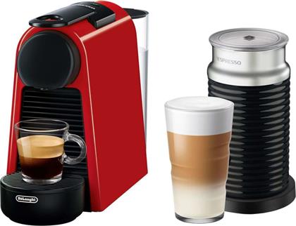 NESPRESSO ORIGINAL ESSENZA MINI AEROCCINO EN85.RAE RUBY RED ΜΗΧΑΝΗ ΚΑΦΕ DELONGHI