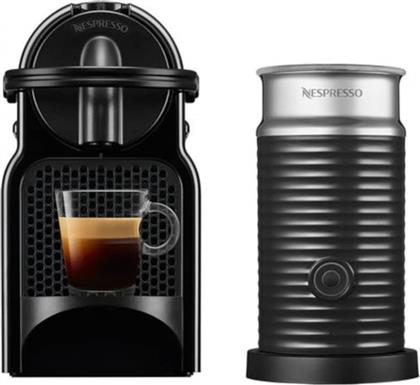 NESPRESSO ORIGINAL INISSIA AEROCCINO EN80.BAE BLACK ΜΗΧΑΝΗ ΚΑΦΕ DELONGHI