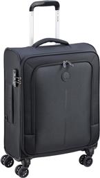 ΒΑΛΙΤΣΑ ΚΑΜΠΙΝΑΣ CARACAS SLIM SPINNER BLACK (55 X 40 X 20 CM) DELSEY