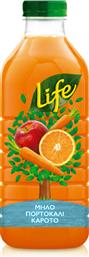 ΧΥΜΟΣ ΜΗΛΟ, ΠΟΡΤΟΚΑΛΙ LIFE FRESH (1 L) ΔΕΛΤΑ