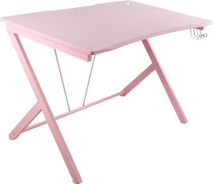 ΓΡΑΦΕΙΟ GAMING ΑΠΟ MDF PT85 116X75CM - ΡΟΖ DELTACO