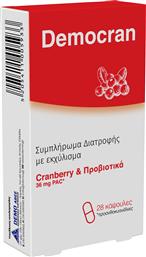 CRAN ΣΥΜΠΛΗΡΩΜΑ ΔΙΑΤΡΟΦΗΣ ΕΚΧΥΛΙΣΜΑΤΟΣ CRANBERRY & ΠΡΟΒΙΟΤΙΚΩΝ ΓΙΑ ΤΗΝ ΥΠΟΣΤΗΡΙΞΗ ΤΗΣ ΚΑΛΗΣ ΥΓΕΙΑ ΤΟΥ ΟΥΡΟΠΟΙΗΤΙΚΟΥ & ΔΙΑΤΗΡΗΣΗ - ΑΠΟΚΑΤΑΣΤΑΣΗ ΤΗΣ ΦΥΣΙΟΛΟΓΙΚΗΣ ΧΛΩΡΙΔΑΣ ΤΟΥ ΚΟΛΠΟΥ & ΤΟΥ ΕΝΤΕΡΟΥ 28CAPS DEMO