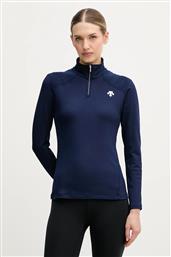 ΙΣΟΘΕΡΜΙΚΟ ΜΑΚΡΥΜΑΝΙΚΟ WOMENS T-NECK ΧΡΩΜΑ: ΝΑΥΤΙΚΟ ΜΠΛΕ, DW5FLT02LU DESCENTE