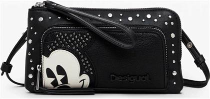 ΓΥΝΑΙΚΕΙΑ ΤΣΑΝΤΑ CROSSBODY ''MICKEY STUDSTYLE'' - 24WAYP35 ΜΑΥΡΟ DESIGUAL