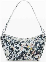 ΓΥΝΑΙΚΕΙΑ ΤΣΑΝΤΑ ΩΜΟΥ ΜΕ ΠΛΕΓΜΕΝΟ ΣΧΕΔΙΟ ''FOXTROT'' - 25WAXPB6 ΠΟΛΥΧΡΩΜΟ DESIGUAL