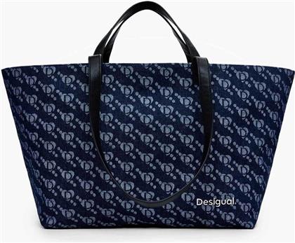 ΓΥΝΑΙΚΕΙΑ ΤΣΑΝΤΑ SHOPPER ''ARCO CAHUIL'' - 24WAXA21 ΜΠΛΕ ΣΚΟΥΡΟ DESIGUAL