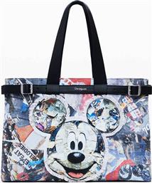ΓΥΝΑΙΚΕΙΑ ΤΣΑΝΤΑ SHOPPER ΜΕ PRINT MICKEY MOUSE - 25WAXA40 ΠΟΛΥΧΡΩΜΟ DESIGUAL