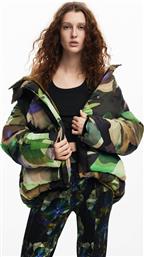 ΓΥΝΑΙΚΕΙΟ ΜΠΟΥΦΑΝ ΜΕ ALL-OVER PRINT OVERSIZED FIT - 24WWEW67 ΧΑΚΙ DESIGUAL