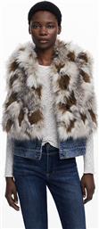 ΓΥΝΑΙΚΕΙΟ DENIM ΓΙΛΕΚΟ ΜΕ FAUX ΓΟΥΝΑ ''BUNNY'' - 25WWEW57 ΜΠΕΖ DESIGUAL