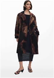 ΓΥΝΑΙΚΕΙΟ ΠΑΛΤΟ ΜΕ ALL-OVER PRINT REGULAR FIT BY CHRISTIAN LACROIX - 25WWEW05 ΚΑΦΕ DESIGUAL