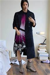 ΓΥΝΑΙΚΕΙΟ ΠΑΛΤΟ ΜΕ ΑΝΑΓΛΥΦΟ ΣΧΕΔΙΟ REGULAR FIT ''PATCH'' - 25WWEW16 ΜΑΥΡΟ DESIGUAL