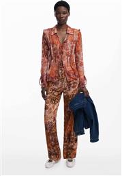 ΓΥΝΑΙΚΕΙO ΠΑΝΤΕΛΟΝΙ ΚΟΤΛΕ ΜΕ PAISLEY PATTERN ''ROMANTICA'' - 25WWPW02 ΠΟΡΤΟΚΑΛΙ DESIGUAL