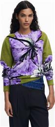 ΓΥΝΑΙΚΕΙO ΠΟΥΛΟΒΕΡ ΜΕ FLORAL PRINT REGULAR FIT ''ORQUIDEA LACROIX'' - 25WWJF42 ΠΟΛΥΧΡΩΜΟ DESIGUAL