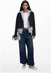 ΓΥΝΑΙΚΕΙO ΤΖΙΝ ΠΑΝΤΕΛΟΝΙ ΚΑΜΠΑΝΑ CROPPED FLARE FIT ''TWIST'' - 25WWDD14 DENIM BLUE ΣΚΟΥΡΟ DESIGUAL