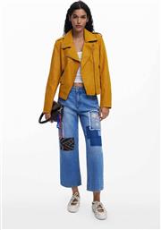 ΓΥΝΑΙΚΕΙO ΤΖΙΝ ΠΑΝΤΕΛΟΝΙ ΜΕ ΚΕΝΤΗΜΕΝΑ ΜΠΑΛΩΜΑΤΑ CROPPED ''PATCHE'' - 25WWDD20 DENIM BLUE DESIGUAL