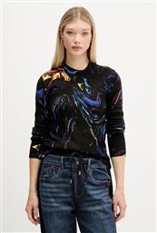 ΠΟΥΛΟΒΕΡ BUTTERFLY LACROIX ΧΡΩΜΑ: ΜΑΥΡΟ, 25WWJF05 DESIGUAL