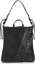 ΣΑΚΙΔΙΟ ΠΛΑΤΗΣ BACKPACK BLACK PATCH TANGO PRETORIA MINI DESIGUAL